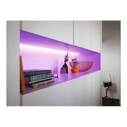 LED lysstrip Philips Hue Lightstrip Plus forlængelse 1 m – 16 mio. farver, 2.000–6.500 K, 11,5 W