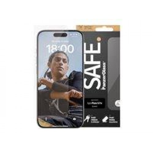 Skærmbeskyttelse glas – PanzerGlass SAFE for iPhone 15 Pro
