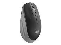 Trådløs mus Logitech M190 – optisk, mellemgrå