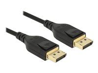 DisplayPort kabel 1 m – DeLOCK DP 1.4, han til han, sort