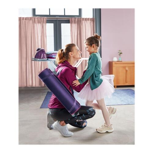 Dampstation strygejern Philips PerfectCare Compact GC7933, 2.400 W – lilla/hvid