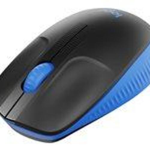 Trådløs mus Logitech M190 – optisk, blå