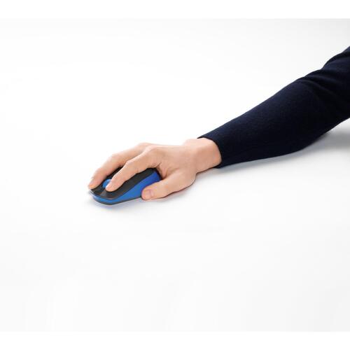 Trådløs mus Logitech M190 – optisk, blå