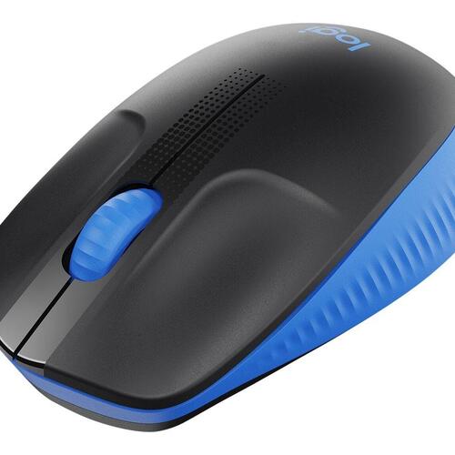 Trådløs mus Logitech M190 – optisk, blå