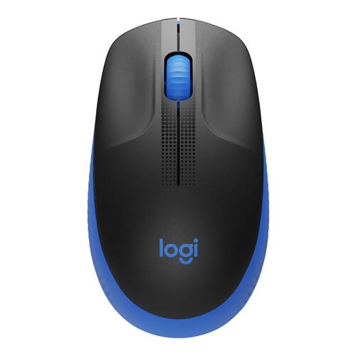 Trådløs mus Logitech M190 – optisk, blå