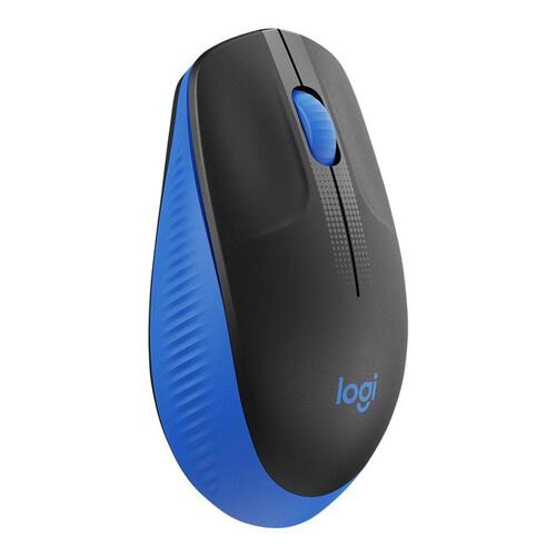 Trådløs mus Logitech M190 – optisk, blå