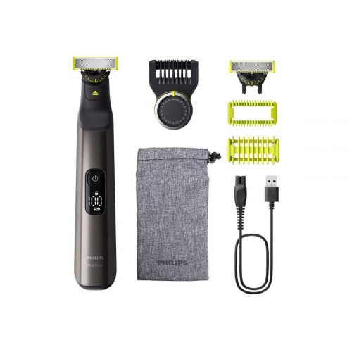 Barbermaskine Philips OneBlade Pro 360 QP6552 – krom