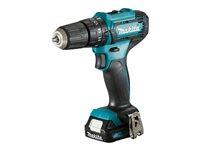 Slagboremaskine Makita 12 V med 2 batterier og nøgleløs borepatron billede