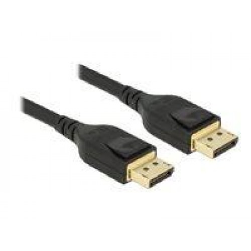 DisplayPort kabel 5 m – DeLOCK, han til han, 1.4, sort