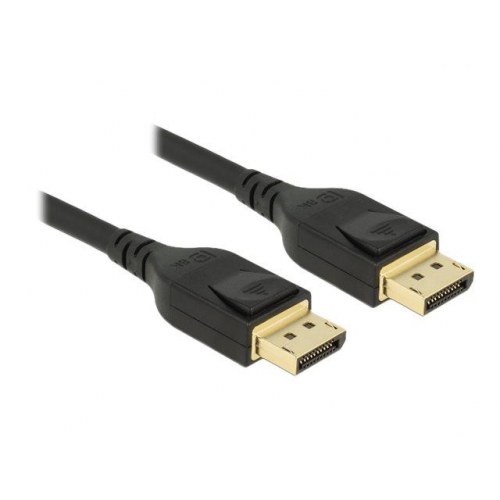 DisplayPort kabel 5 m – DeLOCK, han til han, 1.4, sort