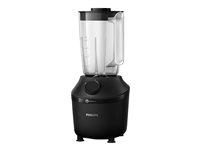 Blender Philips Series 3000 HR2291 2 liter, 600 W, sort