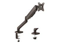 Skærmholder med gasfjeder - LogiLink justerbar arm 17"-32", sort billede