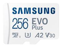 microSDXC hukommelseskort Samsung EVO Plus 256 GB (160 MB/s)