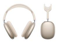 Hovedtelefoner Apple AirPods Max trådløse - Stjernelys (2. generation) billede