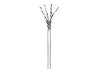 Netværkskabel CAT 6 S/FTP – Goobay – 305 m – hvid (bulkkabel, CCA) billede