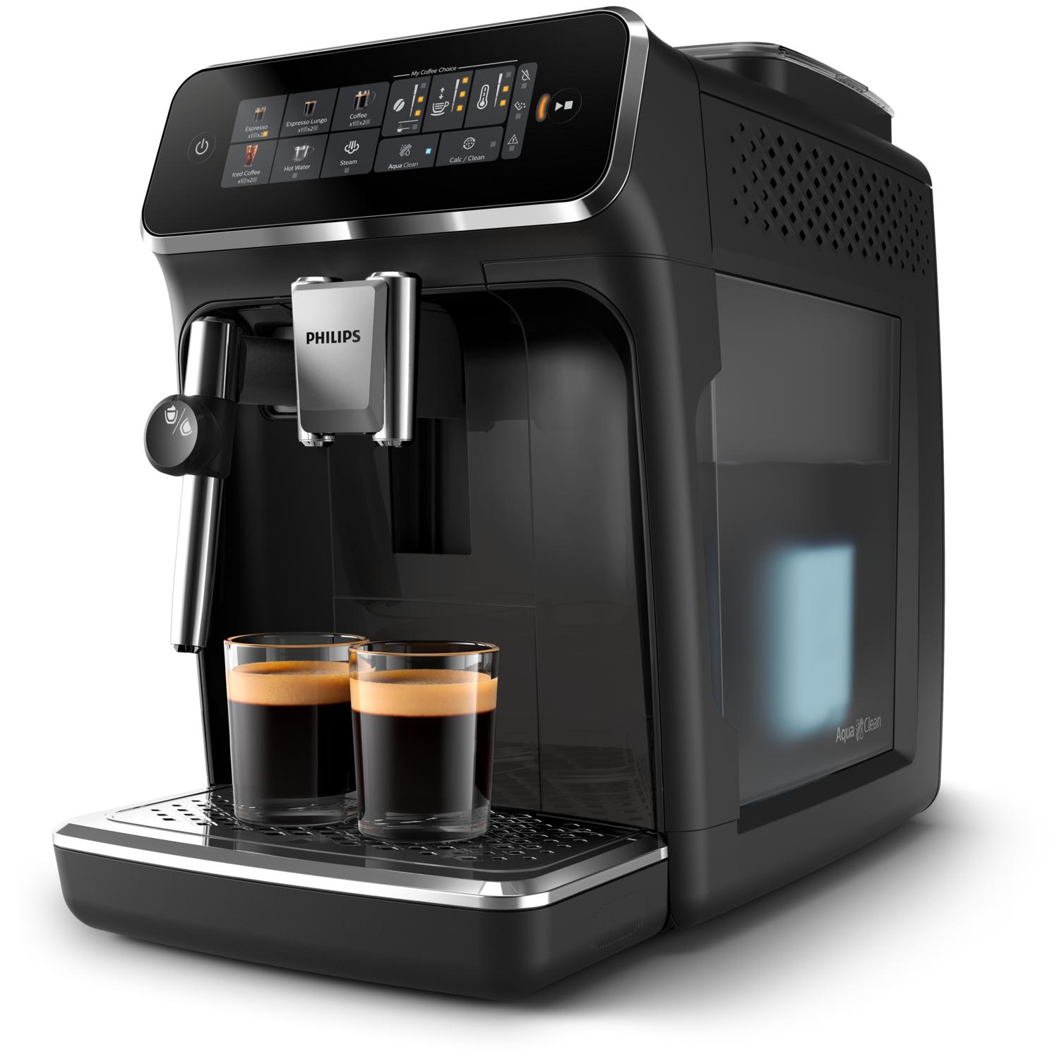 Kaffemaskine fuldautomatisk Philips 3300 EP3321 - sort billede
