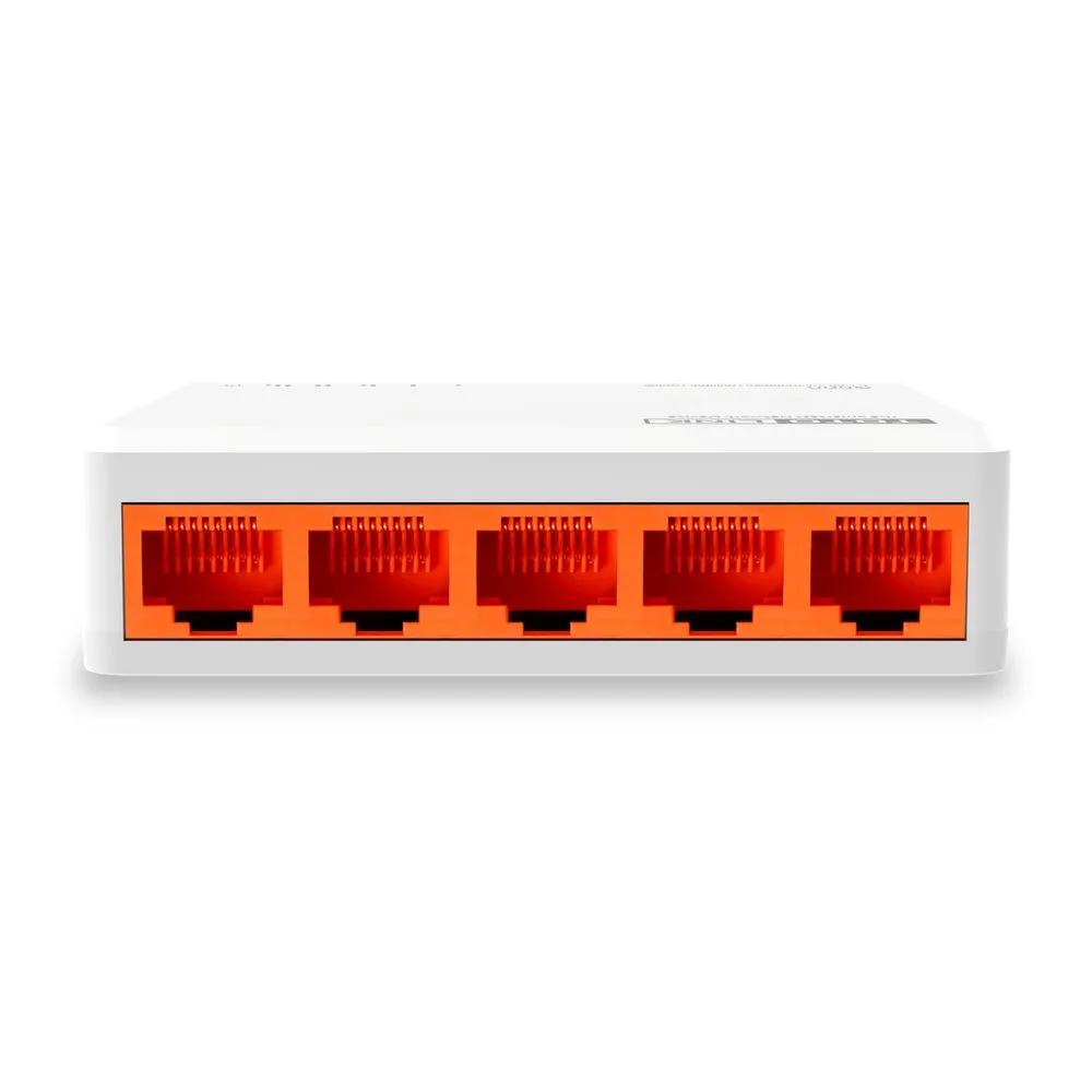 Netværksswitch TOTOLINK S505-V5 – 5x RJ45 10/100 Mb/s, desktop billede