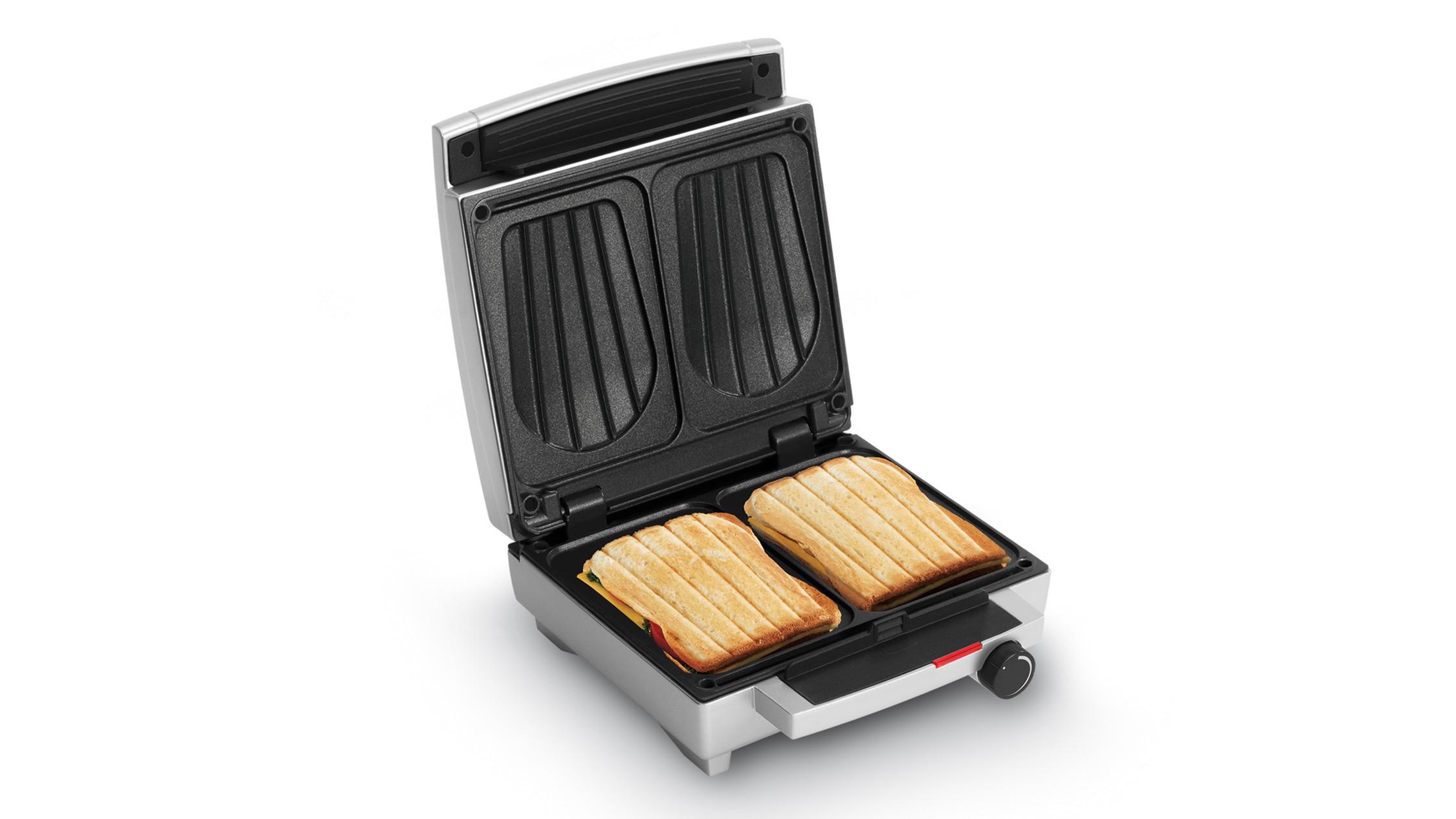 Sandwichtoaster FRITEL SW1450 – sølv/krom, 1.400 W