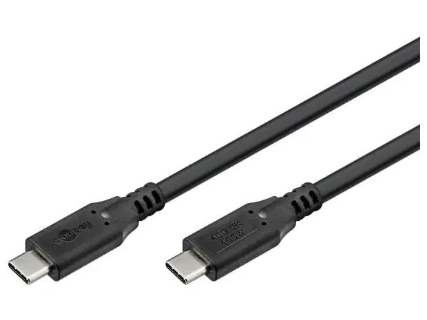 USB-C kabel Goobay USB4 100 W - 1,5 m billede