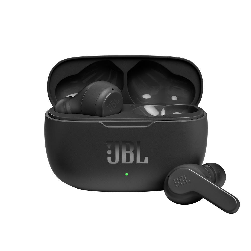 Trådløse in-ear høretelefoner JBL Wave 200 - sort billede