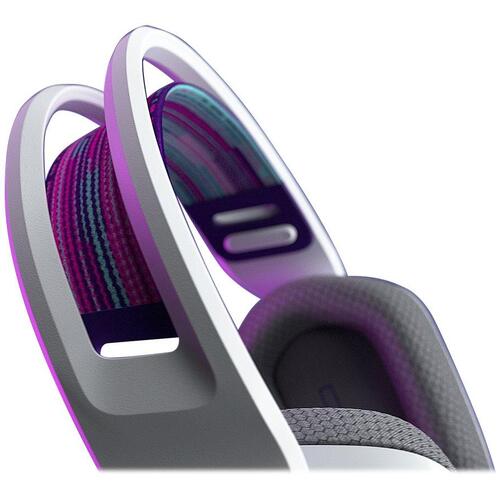 Gaming headset trådløst – Logitech G733 Lightspeed RGB (hvid)