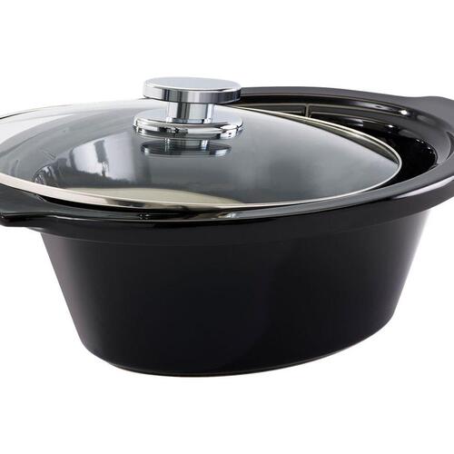 Slow cooker FRITEL Family 5,5 liter – sort/krom