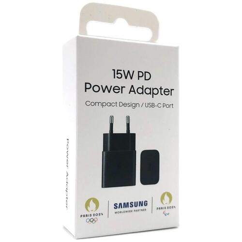 USB-C oplader 15 W – Samsung PD, sort