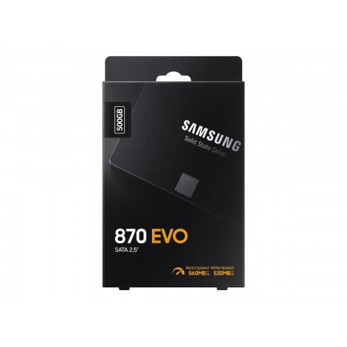 SSD harddisk Samsung 870 EVO 2,5" – 500 GB
