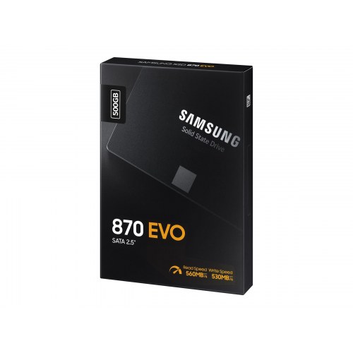 SSD harddisk Samsung 870 EVO 2,5" – 500 GB