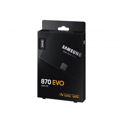 SSD harddisk Samsung 870 EVO 2,5" – 500 GB