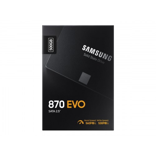 SSD harddisk Samsung 870 EVO 2,5" – 500 GB