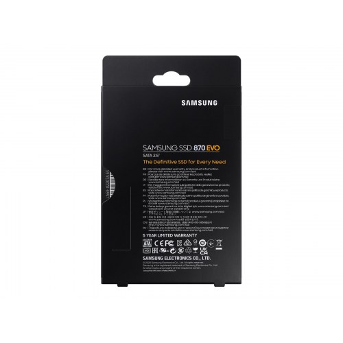 SSD harddisk Samsung 870 EVO 2,5" – 500 GB