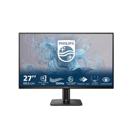 Skærm 27" Philips 1000 series 27E2N1110 – Fuld HD IPS, 120 Hz, sort