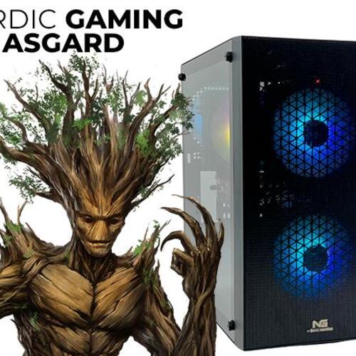 Stationær gaming PC DTK Nordic Gaming Asgard Yggdrasil V5 – i5, 16 GB, RTX 3050, 1 TB