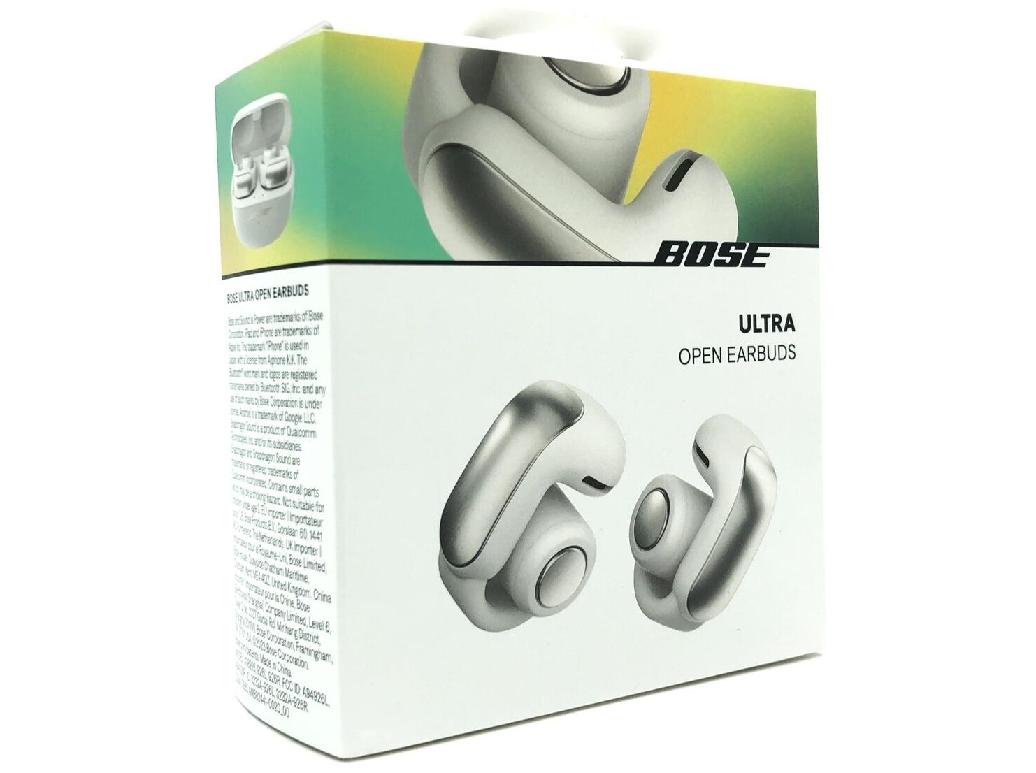 Trådløse øretelefoner Bose Ultra Open - hvid røg billede