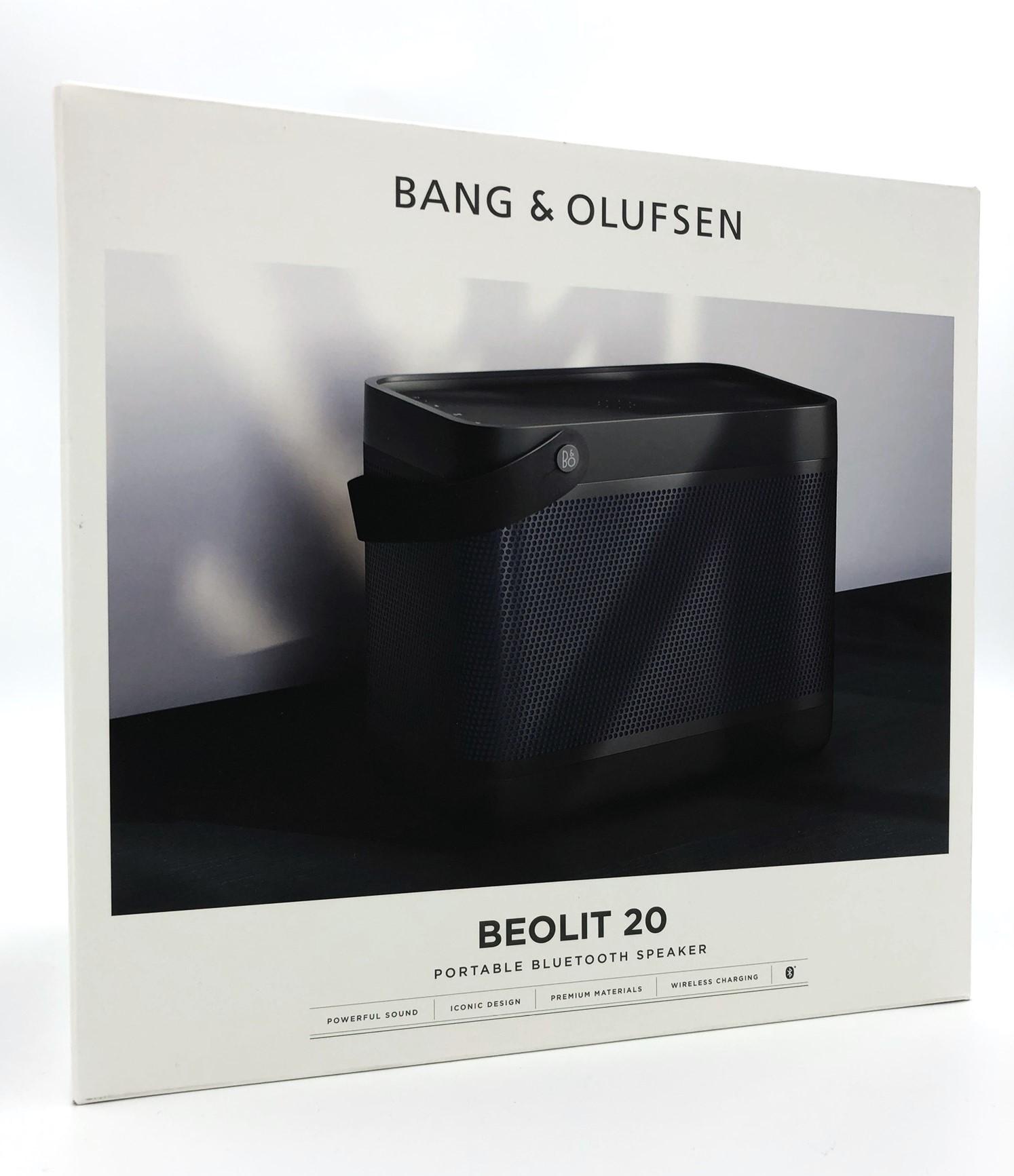 Bluetooth-højttaler Bang & Olufsen Beolit 20 – sort/antracit