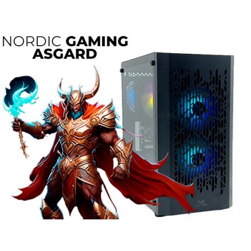 Gaming PC Nordic Gaming Asgard Balder V3 – Ryzen 5, 16 GB RAM, RX 6500 XT, 1 TB SSD