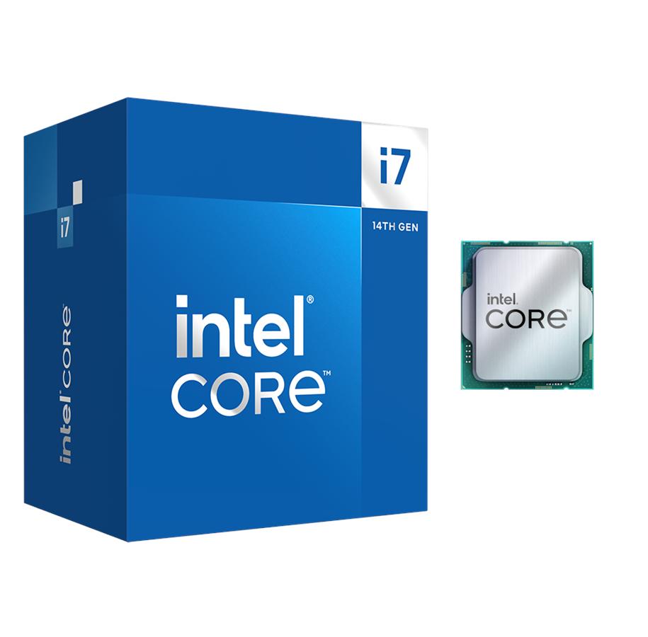 CPU Intel Core i7-14700 (14. gen) Raptor Lake-S – 20 kerner – 2,1 GHz – LGA1700 – Boxed