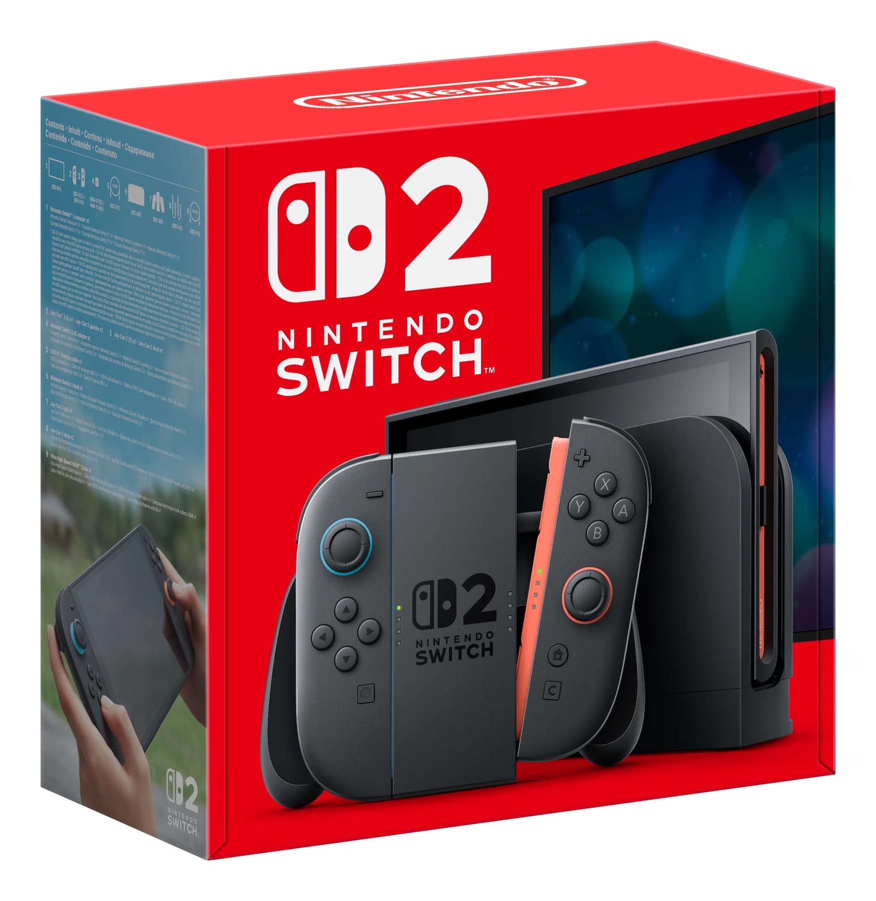 Spillekonsol Nintendo Switch 2 7,9" 256 GB Wi?Fi - Sort