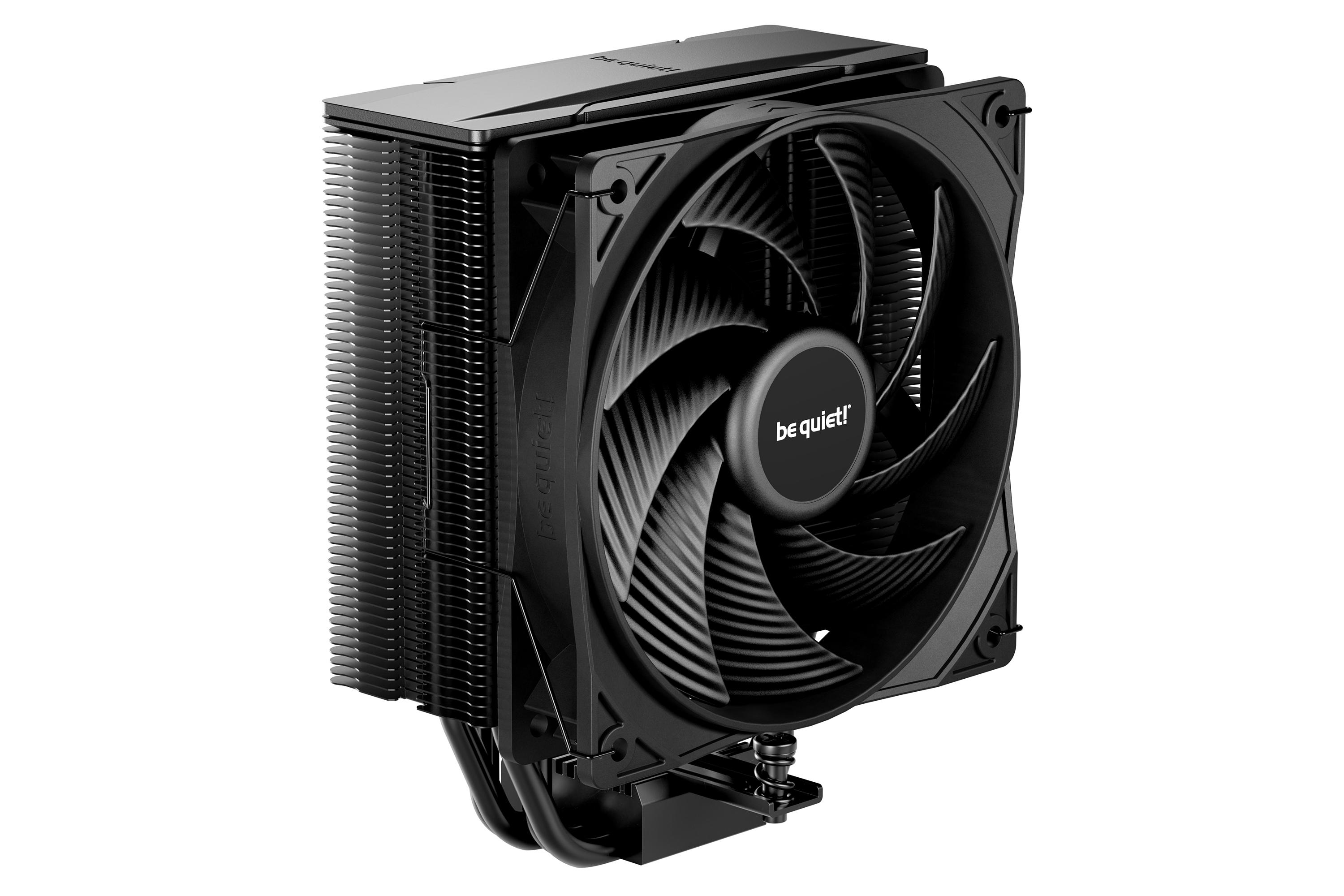 CPU-køler be quiet! Pure Rock 3 Black 120 mm - Intel/AMD billede