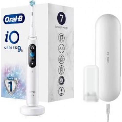 Elektrisk tandbørste Oral-B iO Series 9N – hvid alabaster