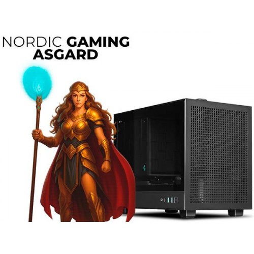 Gaming PC Nordic Gaming Asgard Freja V1 – i5, 16 GB, RTX 5050, 1 TB