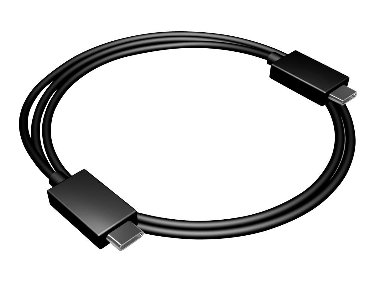 USB-C kabel 0,8 m - CLUB3D CAC-1522 USB 3.1 Gen 2, sort billede