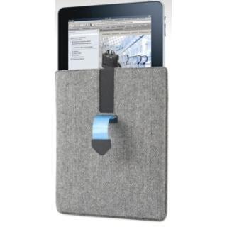 Tablet etui Dicota PadCover – grå/blå til iPad 1