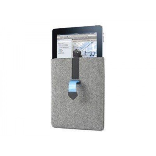 Tablet etui Dicota PadCover – grå/blå til iPad 1