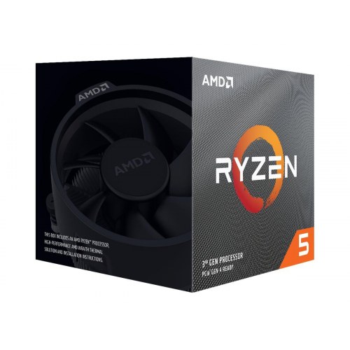 CPU AMD Ryzen 5 3400G 3,7 GHz Quad?Core AM4 med køler