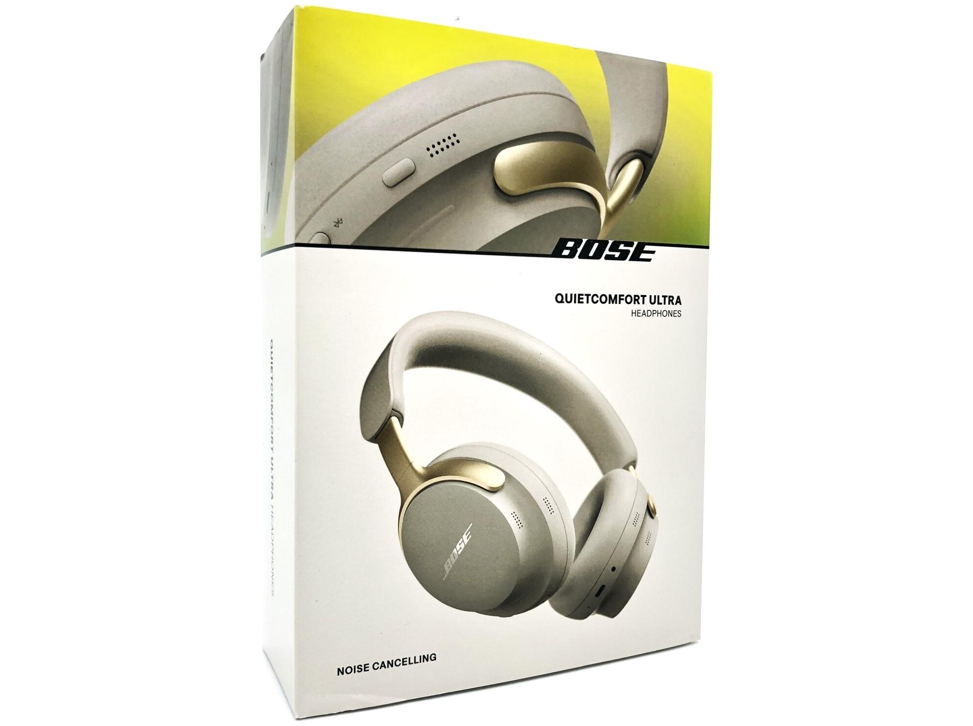 Høretelefoner Bose QuietComfort Ultra trådløs/kablet – sandsten