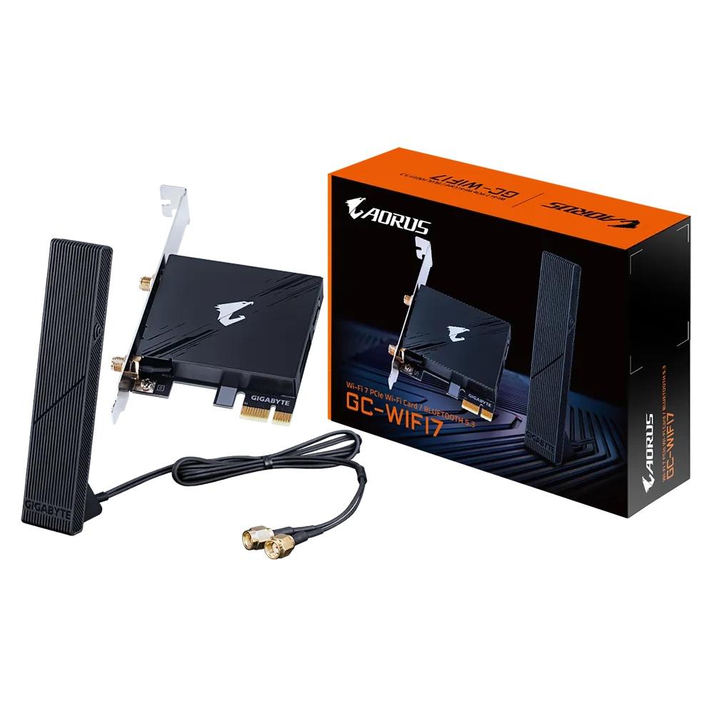 Trådløst netværkskort - Gigabyte GC?WIFI 7 PCIe x1, 5.800 Mbit/s