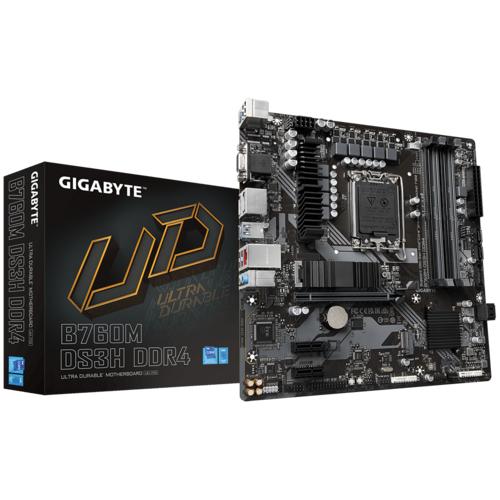 Bundkort Gigabyte B760M DS3H DDR4 Micro?ATX LGA1700 billede