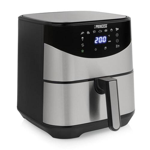 Airfryer Princess 183031 – digital 5,5 l, 1.700 W, sølv